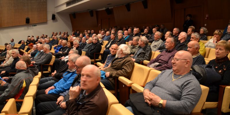 Upokojeni sodelavci Premogovnika Velenje so se zbrali na občnem zboru